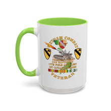 Load image into Gallery viewer, Colorful Mug (11oz/15oz) - Army - Charlie Battery.2nd Battalion,17th Field Artillery - w  1st Cavalry Div - M110 8in SP - Vietnam Vet w VN SVC X 300
