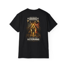 Load image into Gallery viewer, Unisex Ultra Cotton Tee - God took the strongest Americans
