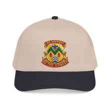 Load image into Gallery viewer, Mid Profile Baseball Cap - 528th Support Bn - DUI wo Txt - 3D - Enhanced
