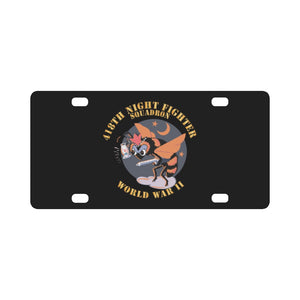 AAC - 418th Night Fighter Squadron - WWII X 300 Classic License Plate