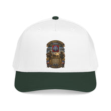 Load image into Gallery viewer, Mid Profile Baseball Cap - Army  - 82nd Airborne Division - WWII to NOW - All American Division - 3D - Enhanced
