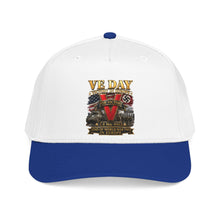 Load image into Gallery viewer, Mid Profile Baseball Cap - Army - VE Day - Victory in Europe Day - End of WWII - 3D - Enhanced
