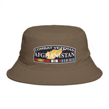Load image into Gallery viewer, Bucket Hat — Afghanistan Combat Veteran Embroidered Patch - Combat Veteran - Afghanistan - V1
