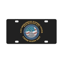 Load image into Gallery viewer, Navy - Navy Operational Support Center - Washington DC X 300 Classic License Plate
