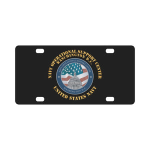 Navy - Navy Operational Support Center - Washington DC X 300 Classic License Plate