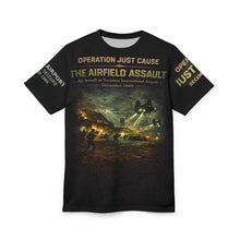 Load image into Gallery viewer, Operation Just Cause Veterans Tribute Tee — "Air Field Assault: The Taking of Tocumen"
