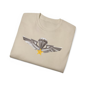 Unisex Ultra Cotton Tee - Vietnam - Vietnam Airborne Qualification Badge X 300