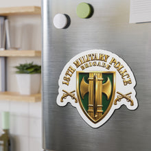 Load image into Gallery viewer, Die-Cut Magnet - Army - 18th MP Brigade - 3D - Enhanced
