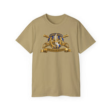 Load image into Gallery viewer, Unisex Ultra Cotton Tee - Army - 7th Cavalry Regiment w Br - Ribbon - 3D - Enhanced
