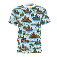 Load image into Gallery viewer, Father-Son Fishing Trip All-Over Print Tee
