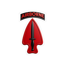 Load image into Gallery viewer, Kiss-Cut Stickers - Army - DUI - 1st Special Forces Operational Detachment–Delta (Airborne) wo txt - 3D - Enhanced
