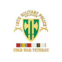 Load image into Gallery viewer, Kiss-Cut Vinyl Decals - Army - 18th MP Brigade -  COLD SVC X 300

