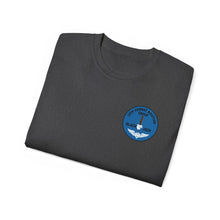 Load image into Gallery viewer, Unisex Ultra Cotton Tee - Vietnam Combat Aviation Vet w Air Crew Badges - 12th Combat Aviation Group - Black Jack - Sgt Howard Meyers - 1968-1969 SVC X 300
