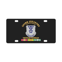 Load image into Gallery viewer, Army - 503rd Infantry - Vietnam Veteran X 300 Classic License Plate
