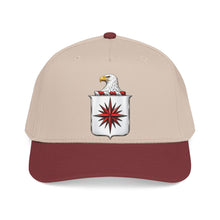 Load image into Gallery viewer, Mid Profile Baseball Cap - COA - Central Intelligence Agency (CIA)  wo Txt - 3D - Enhanced
