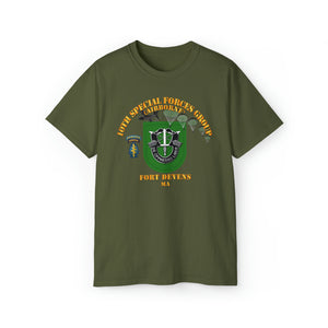 Unisex Ultra Cotton Tee - Sof - 10th SFG - Ft Devens Ma