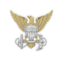 Load image into Gallery viewer, Kiss-Cut Stickers - USCG Emblem
