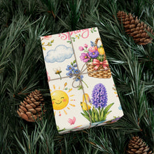 Load image into Gallery viewer, Gift Wrap Paper — Hello Spring Bloom &amp; Grow
