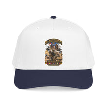 Load image into Gallery viewer, Mid Profile Baseball Cap - Army - Todays Buffalo Soldiers in Iraq - OIF - Cavalrymen at War  w IRAQ SVC - 3D - Enhanced
