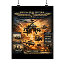 Load image into Gallery viewer, Matte Poster - Fort Rucker - Apache
