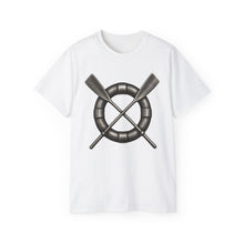 Load image into Gallery viewer, Unisex Ultra Cotton Tee - USCG - Surfman Badge wo txt - 3D - Enhanced
