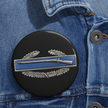 Load image into Gallery viewer, Custom Pin Buttons - Army - Combat Infantryman Badge - No Txt - 3D X 300
