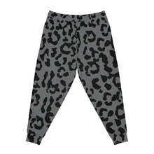 Load image into Gallery viewer, Athletic Joggers (AOP) - Leopard Camouflage - Battleship Color
