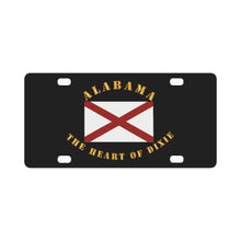 Load image into Gallery viewer, Flag - Alabama - The Heart of Dixie Classic License Plate
