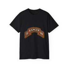 Load image into Gallery viewer, Unisex Ultra Cotton Tee - Army - 75th Ranger Regiment - MIB - Ranger Scroll - 3D - Enhanced
