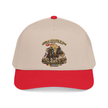 Load image into Gallery viewer, Mid Profile Baseball Cap - Army - Buffalo Soldiers in Iraq - OIF - Cavalrymen at War  w IRAQ SVC - 3D - Enhanced
