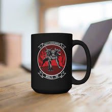 Load image into Gallery viewer, Black Mug 15oz - USMC - Marine Aviation Logistics Squadron 39 - MALS 39 - Hellhounds - Wo Txt
