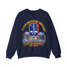 Load image into Gallery viewer, Crewneck Sweatshirt - 172nd Infantry Brigade - Ft Richardson, Alaska - 3D - Enhanced
