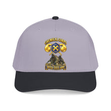 Load image into Gallery viewer, Mid Profile Baseball Cap - Army - Chemical Corps w Scene - 3D - Enhanced
