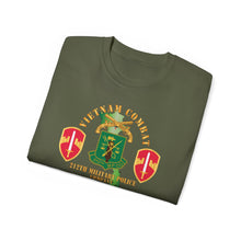 Load image into Gallery viewer, Unisex Ultra Cotton Tee - Army - Vietnam Combat Veteran w 212th Military Police Company - MACV SSI - VN SVC X 300
