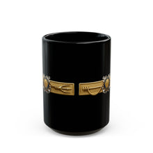 Load image into Gallery viewer, Black Mug  (15oz) - USCG - Marine Safe2wqty - Auxiliary wo txt - 3D - Enhanced
