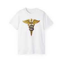 Load image into Gallery viewer, Unisex Ultra Cotton Tee - Army Medical Specialist Corps Branch Insignia - 3D - Enhanced
