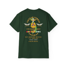 Load image into Gallery viewer, Unisex Ultra Cotton Tee - Vietnam Combat Aviation Vet w Air Crew Badges - 12th  AVN Group Combat - Sgt Howard Meyers - 1968-1969 SVC X 300
