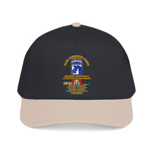 Load image into Gallery viewer, Mid Profile Baseball Cap - XVIII Airborne Corps Desert Storm Ribbons - 3D - Transparent
