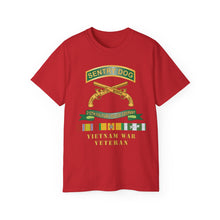 Load image into Gallery viewer, Unisex Ultra Cotton Tee - Army - Sentry Dog - 212th Military Police Company w Br - Ribbon Vietnam War Veteran w VN SVC X 300
