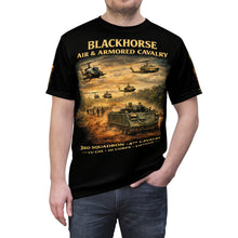 Load image into Gallery viewer, 3rd Squadron, 4th Cavalry Tribute Tee — 25th Infantry Division (Cu Chi Base Camp, Vietnam)
