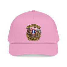 Load image into Gallery viewer, Mid Profile Baseball Cap - Army - 442nd Airborne Infantry Regimental Combat Team - 3D - Enhanced with EUR WWII SVC
