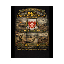 Load image into Gallery viewer, Matte Poster - 169th Engineer Battalion - 1965 - 1971
