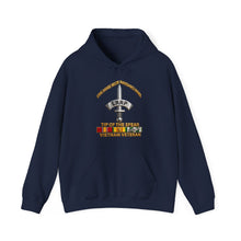 Load image into Gallery viewer, Hoodie – Army - Badge - LRRP - Tip of the Spear - Vietnam Vet w SVC - 3D - Enhanced
