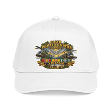 Load image into Gallery viewer, Mid Profile Baseball Cap - Army - 116th Assault Helicopter Co w  Aviator Badge w VN SVC - HORNETS - 3D - Enhanced
