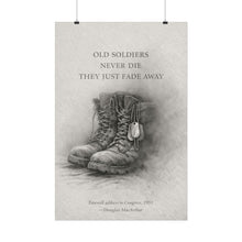 Load image into Gallery viewer, Posters - Old Soldiers Never Die
