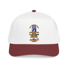 Load image into Gallery viewer, Mid Profile Baseball Cap - XVIII Airborne Corps Desert Storm Ribbons - with Scene - 3D - Transparent
