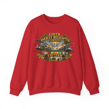 Load image into Gallery viewer, Crewneck Sweatshirt - Army - 116th Assault Helicopter Co w  Aviator Badge w VN SVC - HORNETS - 3D - Enhanced
