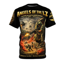 Load image into Gallery viewer, Vietnam Door Gunner Tribute Tee — "Angels of the LZ"
