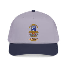 Load image into Gallery viewer, Mid Profile Baseball Cap - XVIII Airborne Corps Desert Storm Ribbons - with Scene - 3D - Transparent
