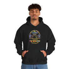 Load image into Gallery viewer, Hoodie – Army - Vietnam Combat Vet - N Co 75th Infantry (Ranger) - 173rd Airborne Bde SSI - 3D - Enhanced
